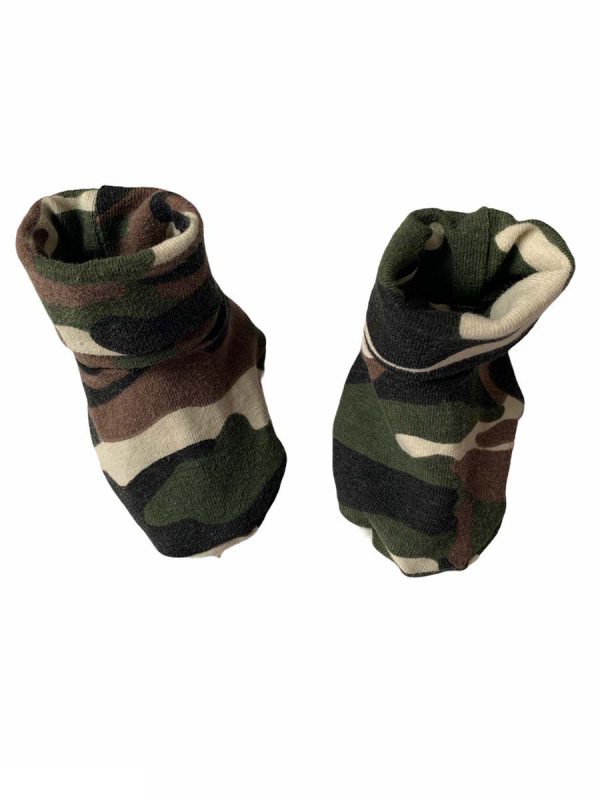 Babyslofjes camouflage