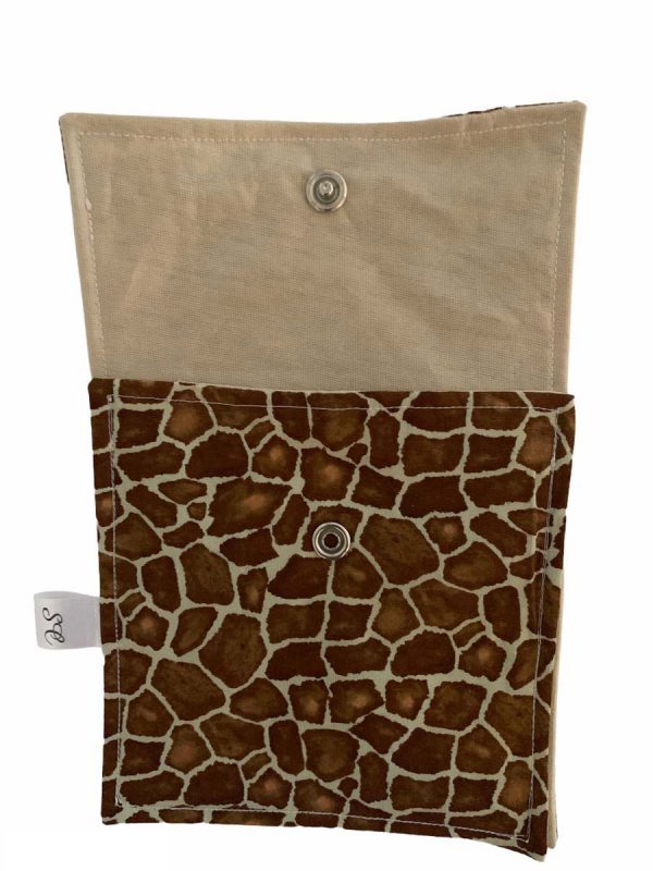 Snackzakje giraffenprint - Afbeelding 2