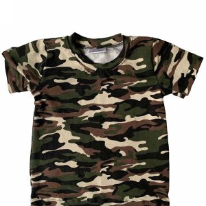Shirt korte mouw camouflage