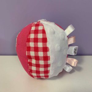 Bal stof patronen roze wit