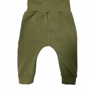 Broek uni olijfgroen