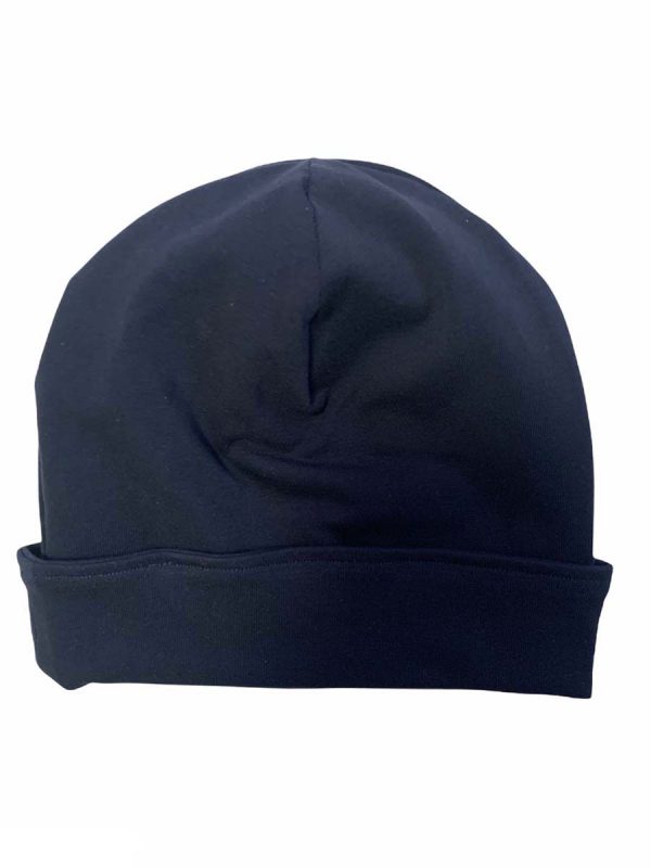 Muts uni donker blauw