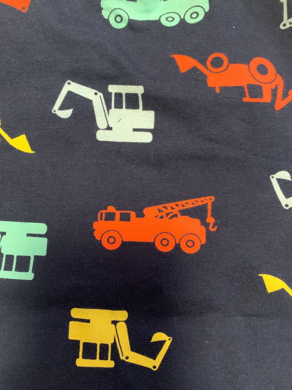 Shirt korte mouw donker blauw voertuigen - Afbeelding 3