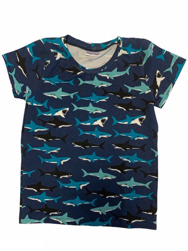 Setje donker blauw baby en kind