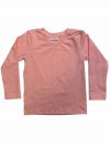 Shirt lange mouw uni licht roze