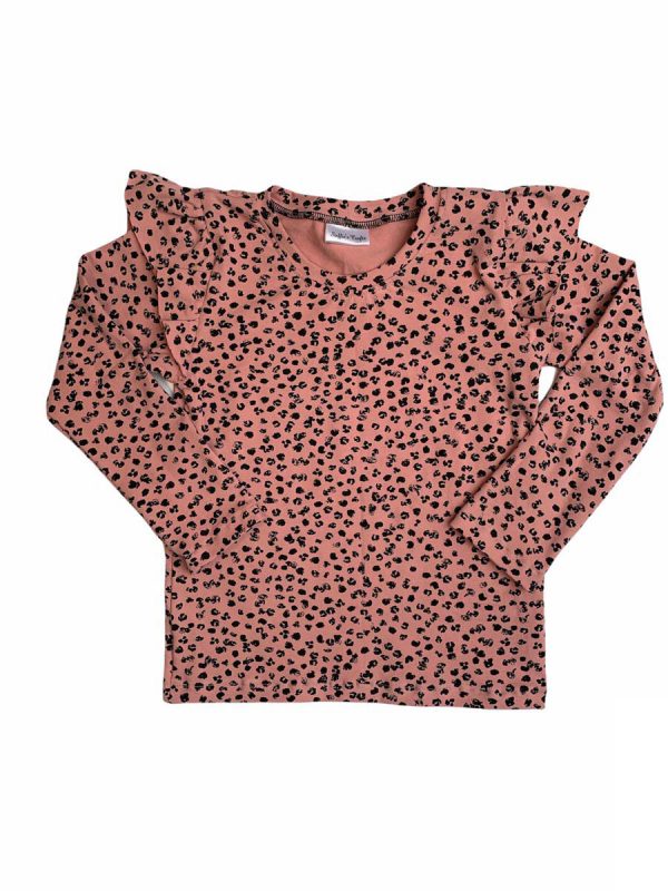 Setje oudroze panterprint baby en kind - Afbeelding 5