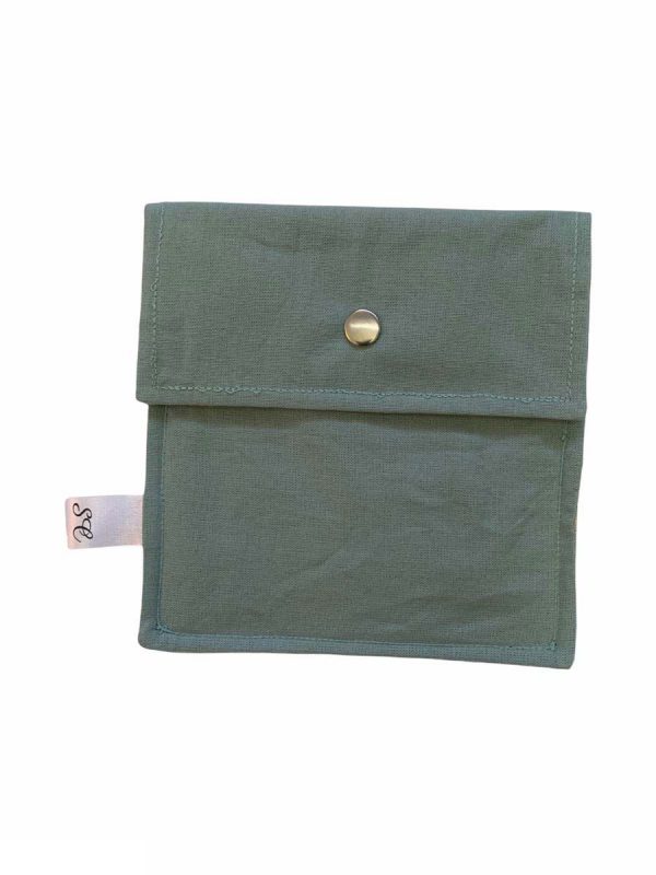 Snackzakje uni oud groen