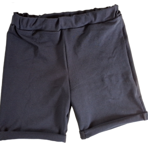 Korte stoere broek uni donkerblauw