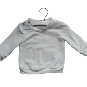 Shirt lange mouw uni wit