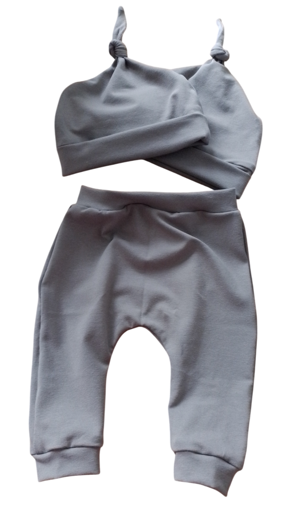 Broek uni taupe - Afbeelding 3