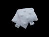 Verwarmings- en koelingskussen wanten minky fleece wit