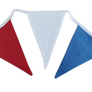 Vlaggenlijn punt rood wit blauw
