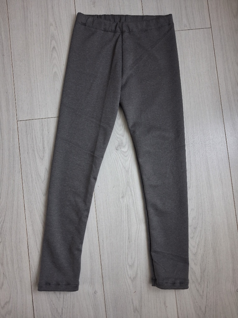 Legging jogging effen grijs