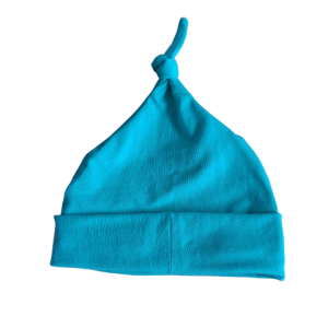 Muts met knoop mintgroen