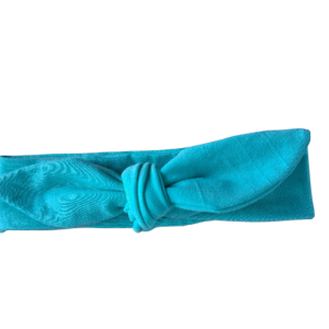 Knoophaarband mintgroen