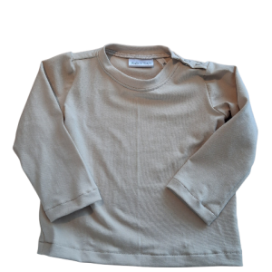 Shirt lange mouw beige